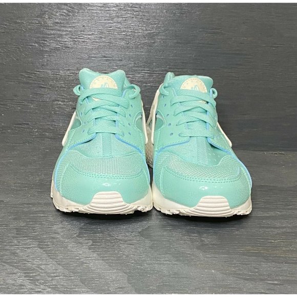 NIKE HUARACHE RUN SPARKLE TROPICAL TWIST AQUA AV5104-300 Sz: 5.5Y WMNS Sz: 7 - Picture 3 of 5